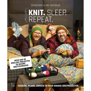 Sleep, knit, repeat - Dendennis & Mr. Knitbear | Het Wolhuis