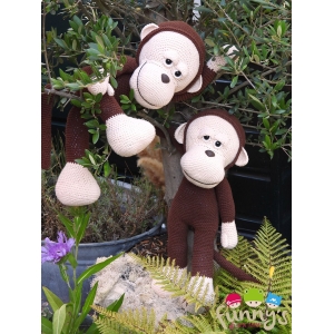 Funny XXL Funny Monkey basic Browny