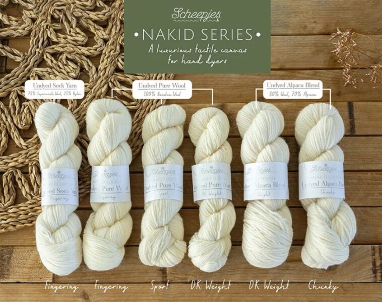 Scheepjes Nakid Undyed