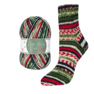 Rellana Flotte Socke 4f. Christmas 2024