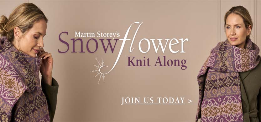 Rowan Snow Flower KAL