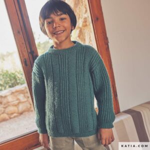 Katia - Trui voor kinderen van Basic Merino - 111-25